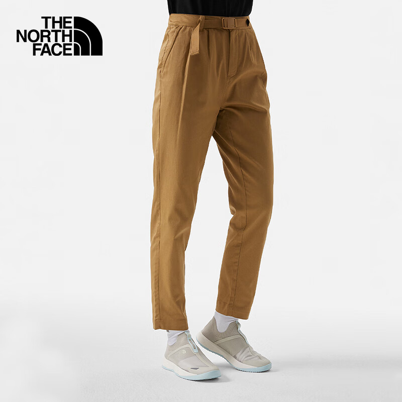 THE NORTH FACE 北面 休閑褲女戶外舒適長褲7WBS 棕色/173 8