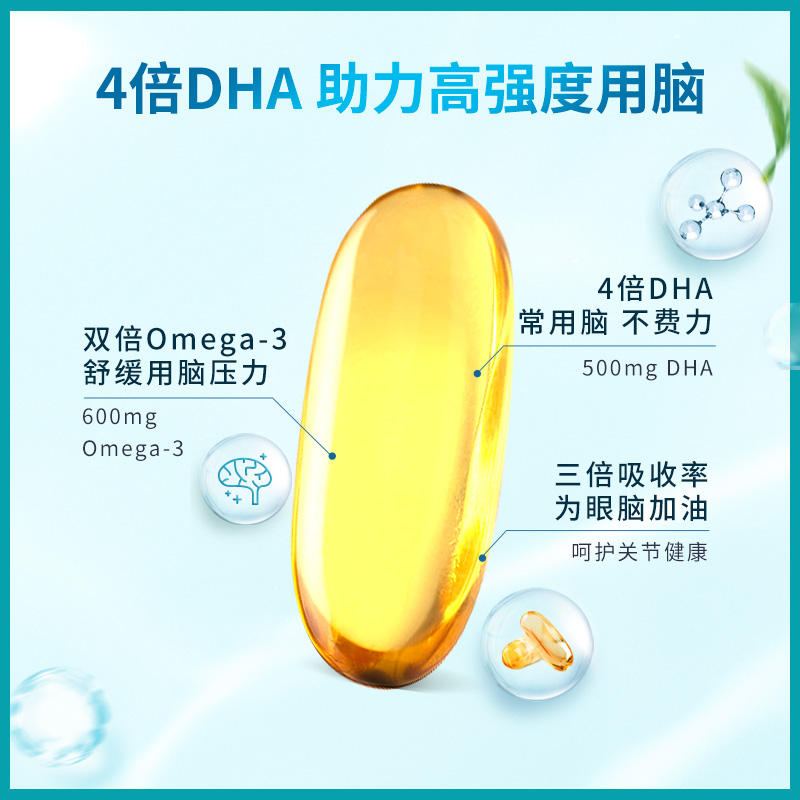 88VIP會員：澳佳寶 高濃度4倍腦鉑金魚油 60粒*3