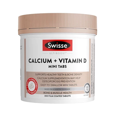 Swisse維生素D迷你鈣片300片