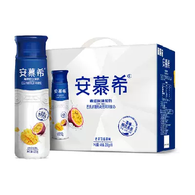 安慕希芒果百香果酸奶