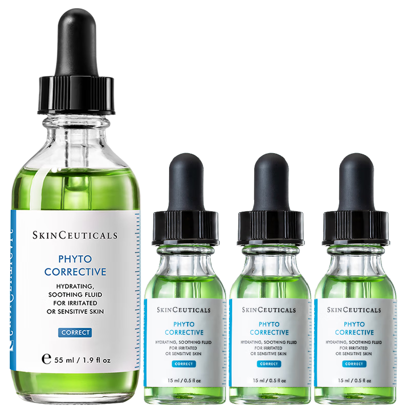 PLUS會員、需湊單：SkinCeuticals 修麗可 色修 精華露 植萃亮妍 55ml+贈色修精華15mlX4+防曬小銀傘3mlx2
