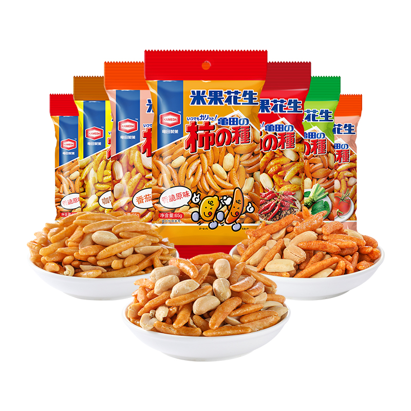88VIP會員：龜田制果 卡米達芥末味花生65g*1袋