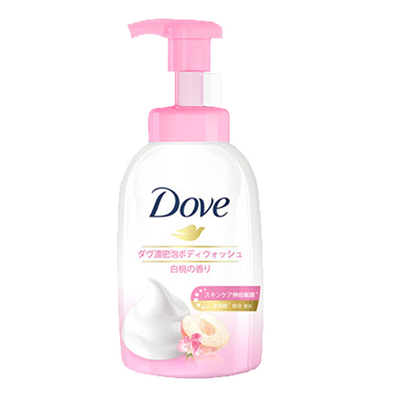 Dove 多芬 濃密沐浴泡泡 白桃果香 400ml