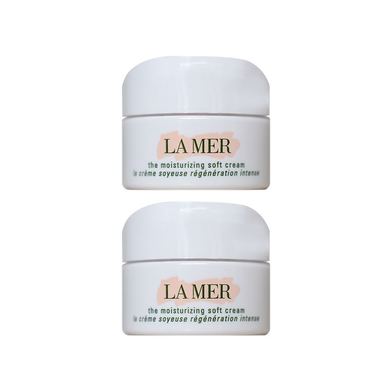 88VIP會員：LA MER 海藍之謎 輕盈型精華乳霜愈齡日夜新生云絨霜云絨霜3.5ml*2