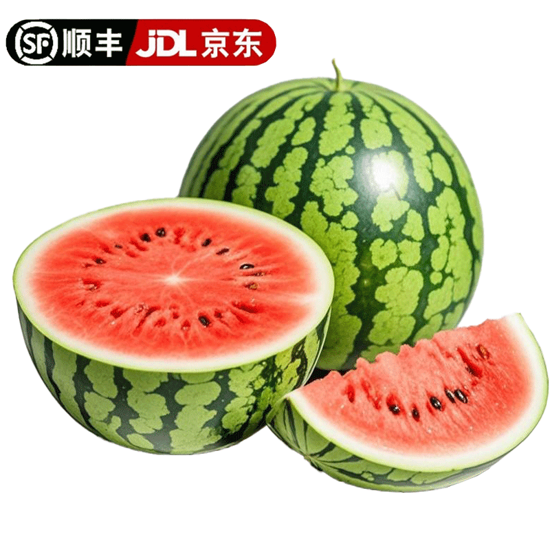 果農(nóng)俠 西瓜 國(guó)產(chǎn)云南麒麟西瓜現(xiàn)摘速發(fā) JD 新鮮時(shí)令水果 精選凈重5-7斤1粒多層保護(hù)