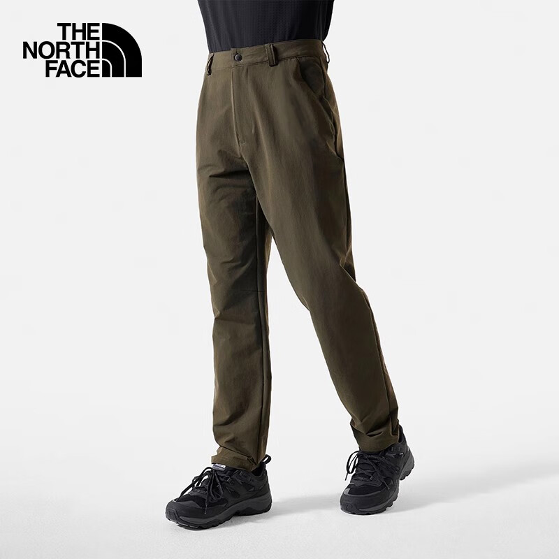 THE NORTH FACE 北面 男褲戶外速干休閑長褲7WZE 綠色/21L 30