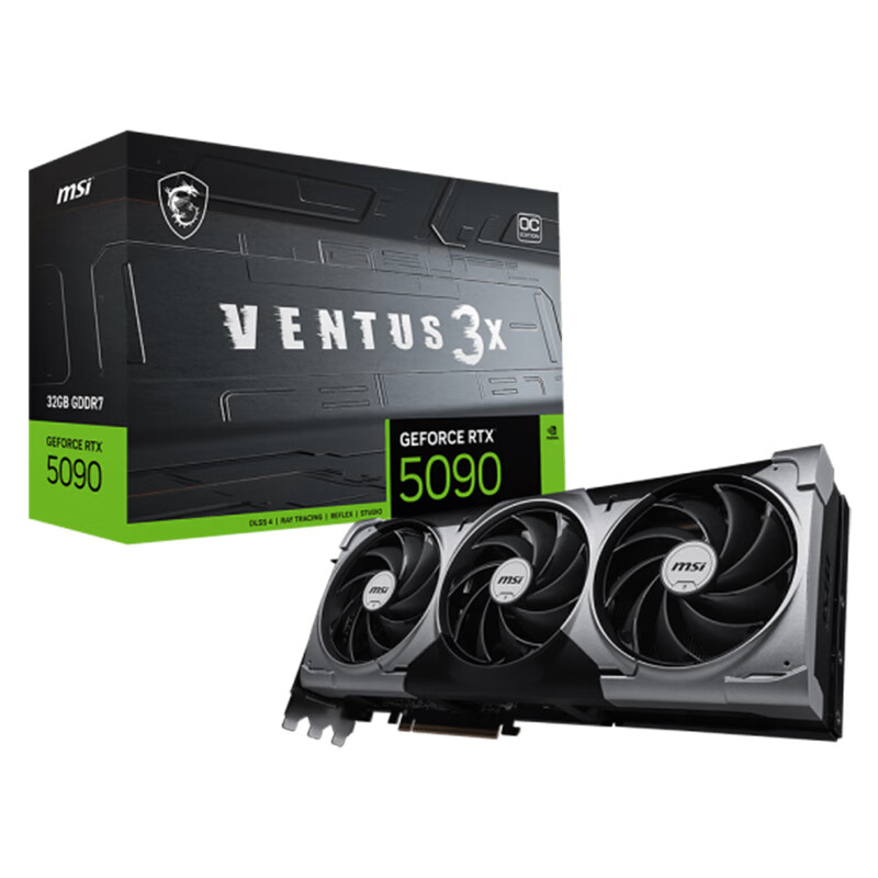 msi 微星 萬圖師 Geforce RTX 5090 Ventus-3X OC 32GB 顯卡