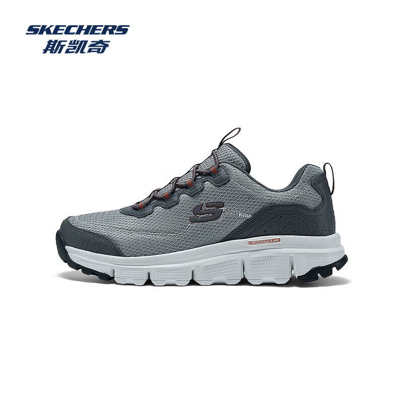斯凱奇（Skechers）男士輕盈耐磨運(yùn)動風(fēng)綁帶戶外鞋237704