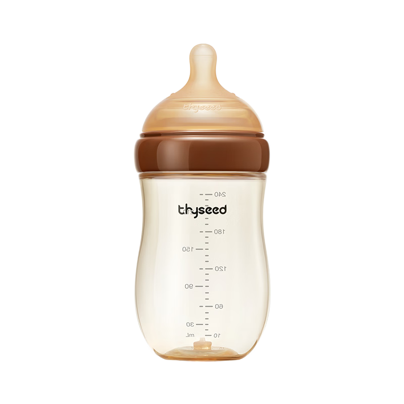 世喜新生兒防脹氣奶瓶3-7個月PPSU嬰兒仿母乳奶嘴240ml