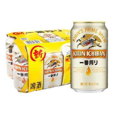 麒麟 黃啤酒 330mL12罐