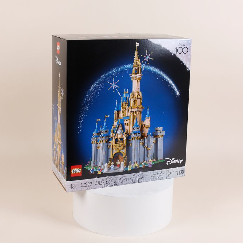 百億補貼：樂高 LEGO 迪士尼公主城堡 43222 積木拼裝玩具模型