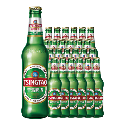 京東百億補貼：TsingTao 青島啤酒 經典 316ml*24瓶 整箱裝