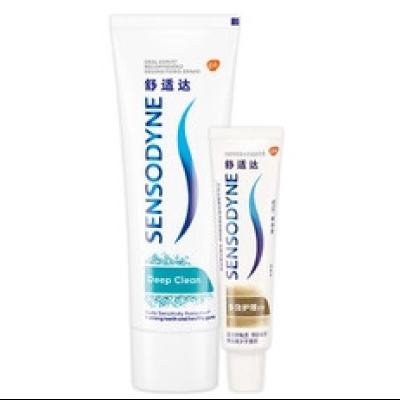 88VIP：SENSODYNE 舒適達 抗敏感沁爽勁潔牙膏 130g*2件