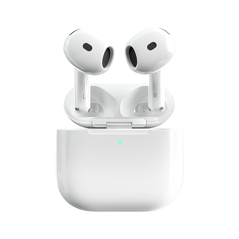 蘋果 Apple AirPods 4 主動降噪款 半入耳式真無線藍牙耳機 白色 無線充電
