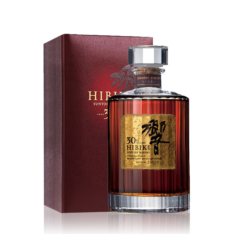 三得利 響30年威士忌HIBIKI WHISKY日本原瓶禮盒款山崎25年