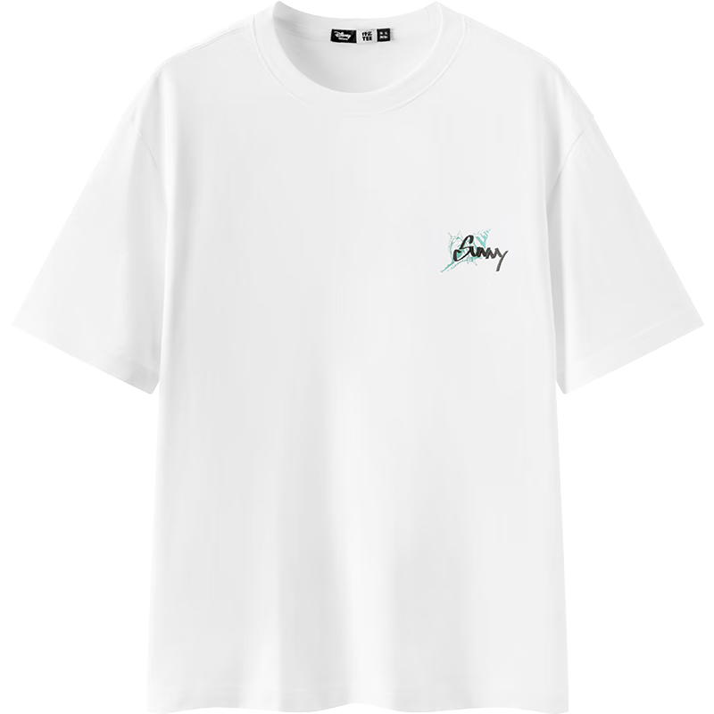 森馬（Semir）短袖T恤男海灘度假衣服撞色手繪印花2025夏上衣寬松109325100121