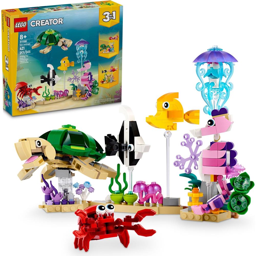樂高 LEGO 創意百變3合1系列 31158 海洋動物