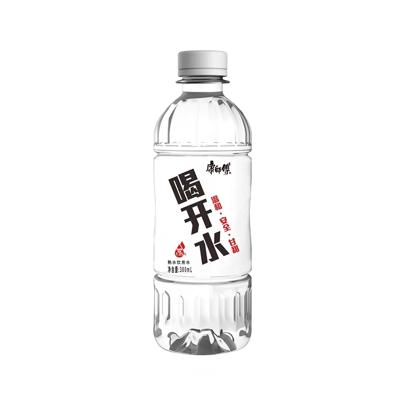 康師傅 喝開水380mL*24瓶整箱裝新老包裝隨機發貨