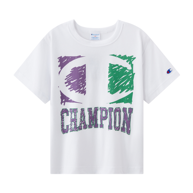 Champion 冠軍 兒童圓領短袖T恤