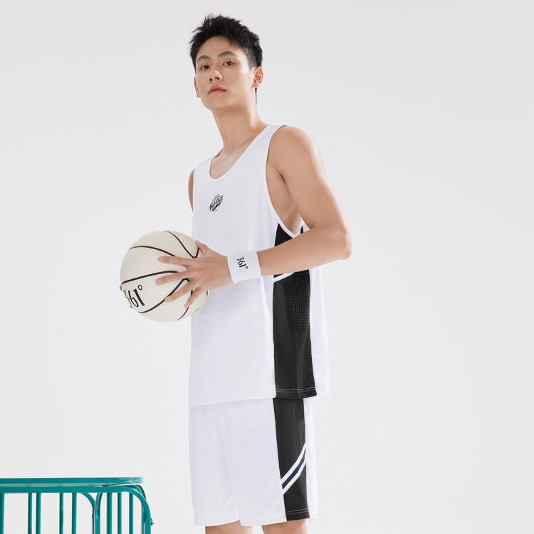 361° 夏季透氣投籃服男士籃球服球衣籃球褲