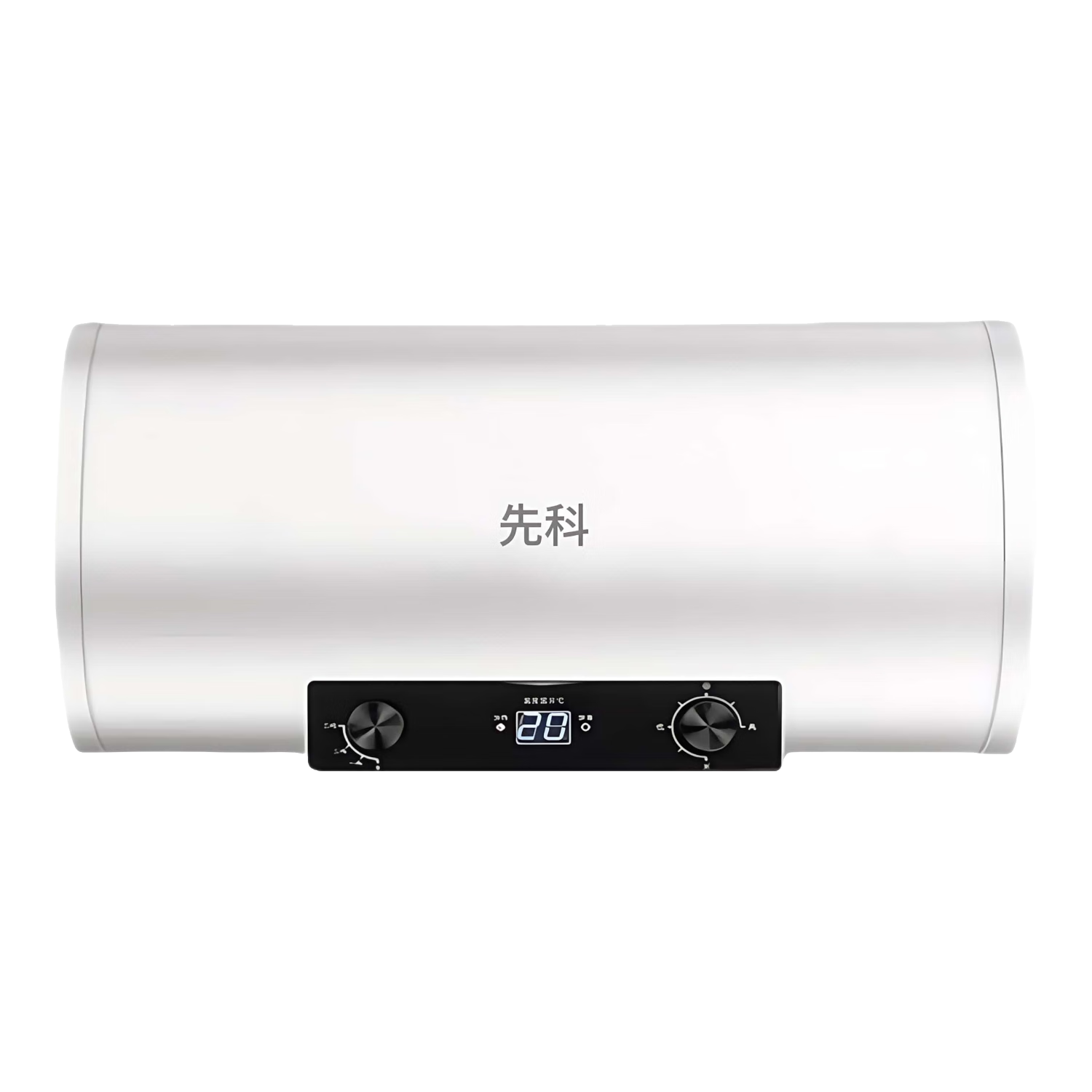 先科熱水器電熱水器家用洗澡變頻速熱儲(chǔ)水式出水?dāng)嚯姾銣仉姛崴鲌A桶小型出租房智能節(jié)能省電衛(wèi)生間 圓桶數(shù)顯+自行安裝 40L