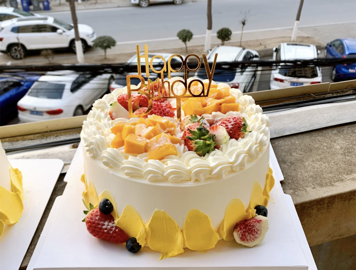 童話王子·生日蛋糕 6英寸【精選熱賣】牛奶奶油，網紅水果兒童生日蛋糕免費送上門