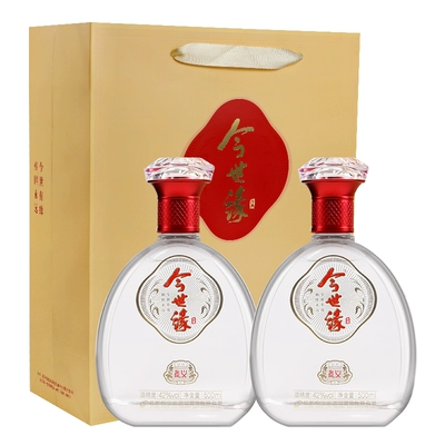 今世緣 禮義 42度 濃香型白酒禮 500ml*2瓶