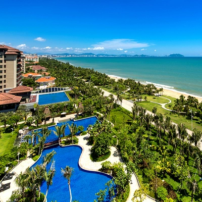 海旅君瀾三亞灣迎賓館椰風海韻海景房2-3晚含早+清補涼
