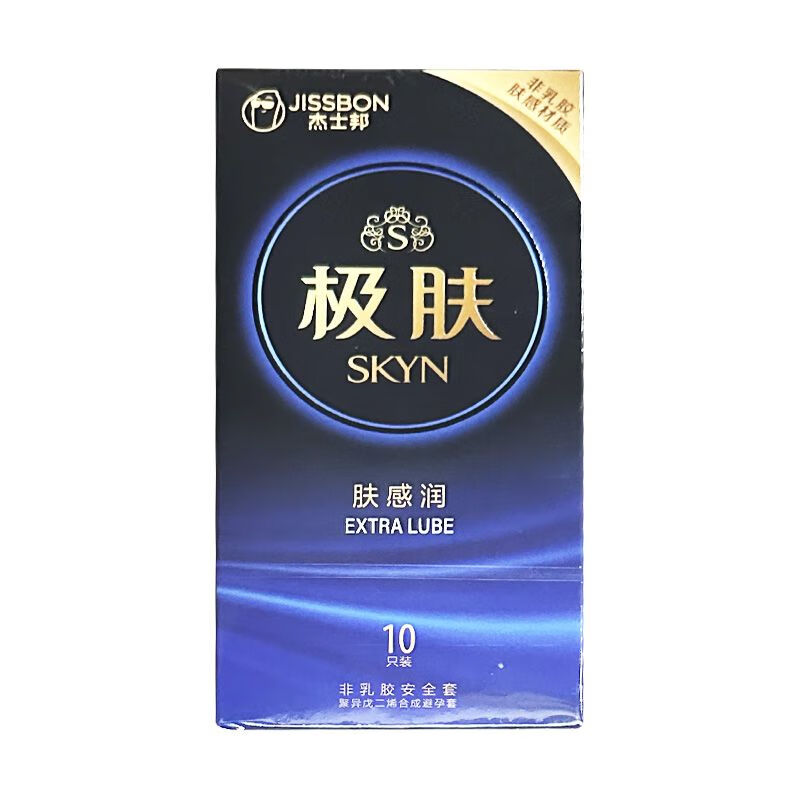 jissbon 杰士邦 SKYN極膚非乳膠套10只 1盒裝