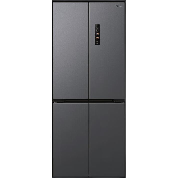 以舊換新、PLUS會員：Midea 美的 M60系列 MR-457WUSPZE 十字門多門冰箱 灰