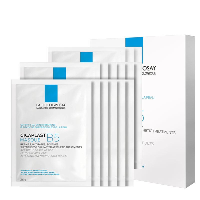 88VIP會員、年度口碑修護面膜：LA ROCHE-POSAY 理膚泉 B5多效保濕修復面膜 20片