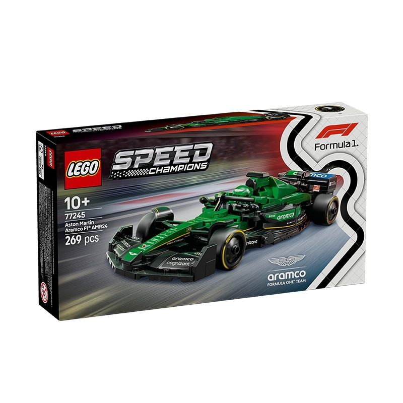 百億補貼：樂高 LEGO 超級賽車系列 77245 阿斯頓·馬丁沙特阿美F1 AMR24