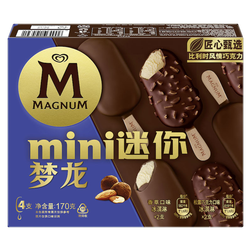 夢龍 MAGNUM 冰淇淋 香草口味4支