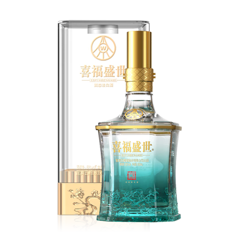 wuliangye 五糧液 喜福盛世 52度 白酒 濃香型 500ml 1瓶