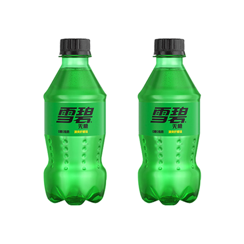 可口可樂 Coca-Cola 雪碧芬達(dá)300ml*2瓶裝經(jīng)典口味碳酸飲料混合口味夏日解渴水