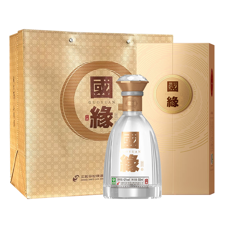 plus：今世緣 國緣對開 42° 柔雅型 500ml 2瓶