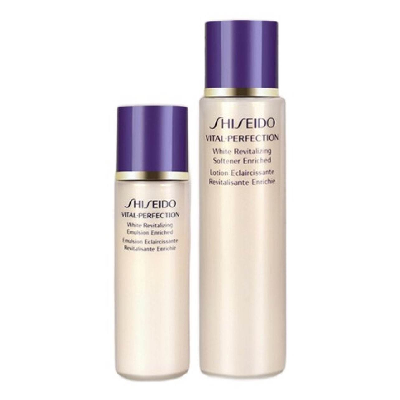 PLUS會(huì)員：SHISEIDO 資生堂 悅薇珀翡緊顏?zhàn)虧?rùn)型中樣水乳套裝(亮膚水75ml+乳液30ml) 護(hù)膚禮物