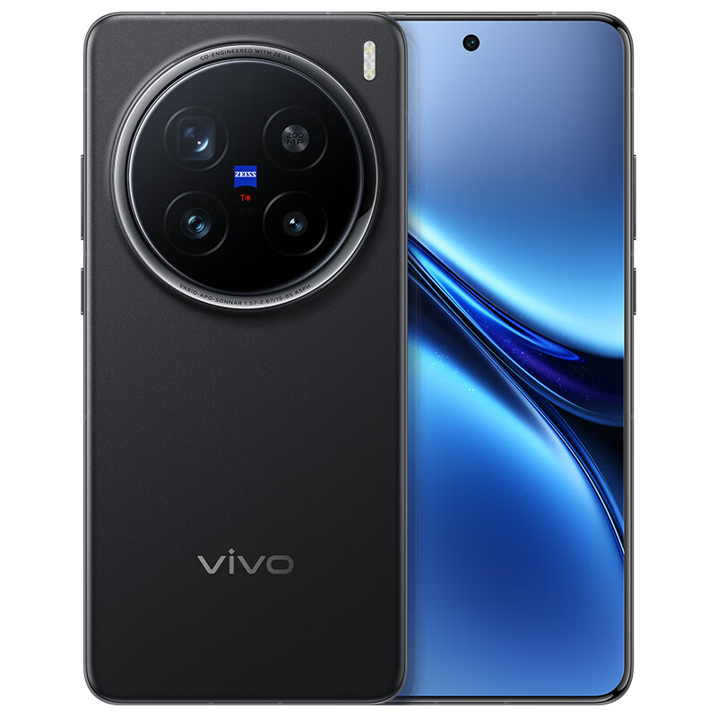 vivo X200 Pro 16GB+512GB 辰夜黑 蔡司2億APO超級長焦 藍晶×天璣9400 拍照 AI 手機