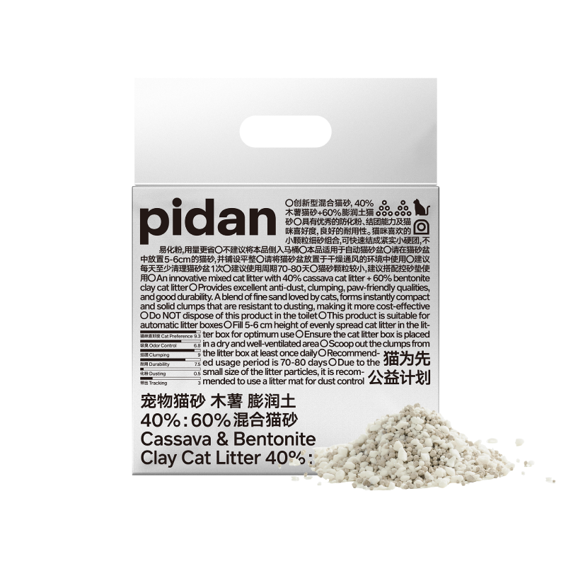 15點開始：pidan 木薯貓砂
