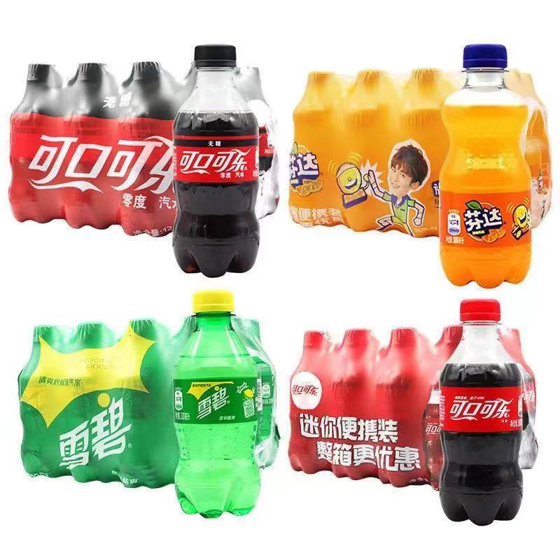 可口可樂 Coca-Cola 可樂/芬達/雪碧無糖任選300ml*24瓶