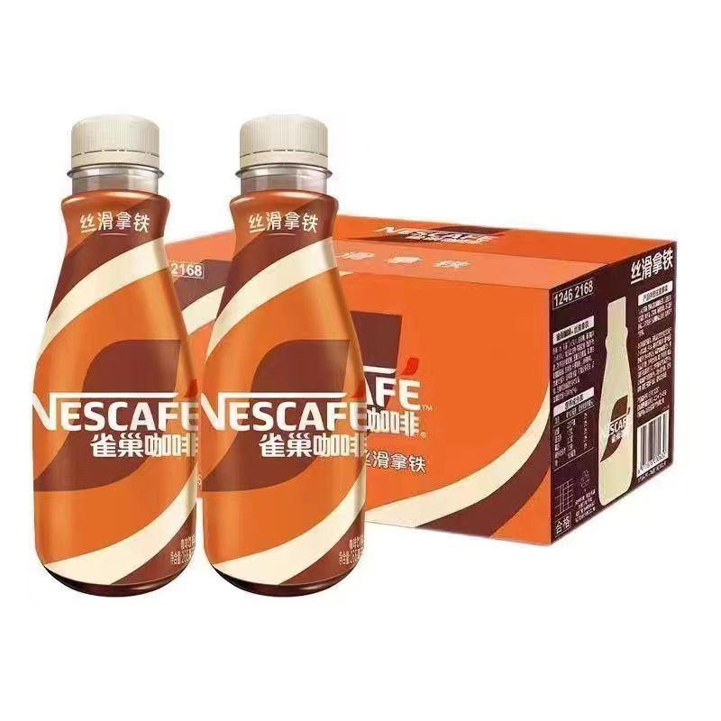 雀巢 即飲咖啡飲料絲滑拿鐵268ML*12瓶