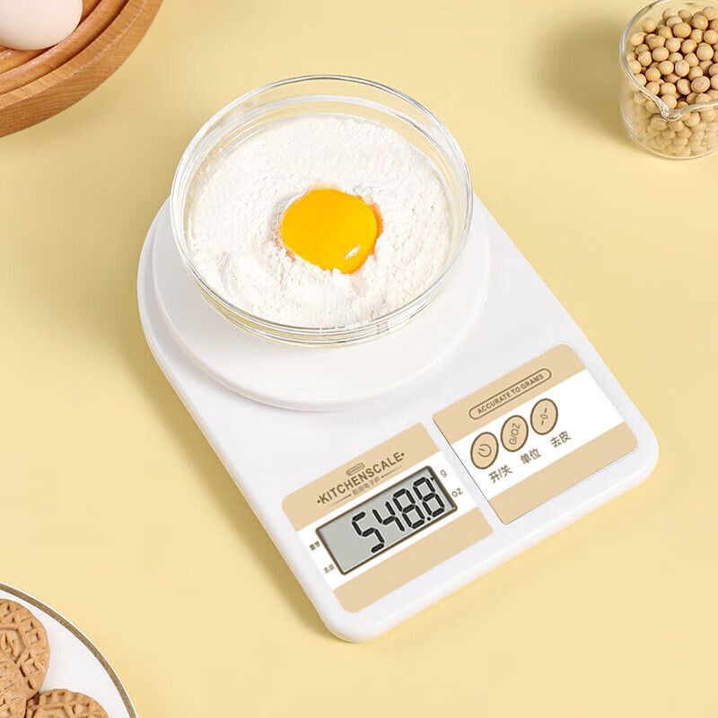 廚房電子秤家用【電池款】5kg/1g