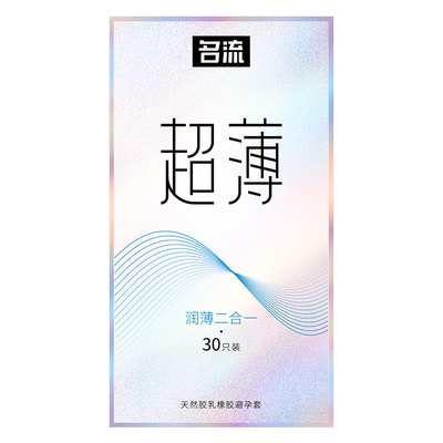 名流 003超薄避孕套組合24只(最后一款)