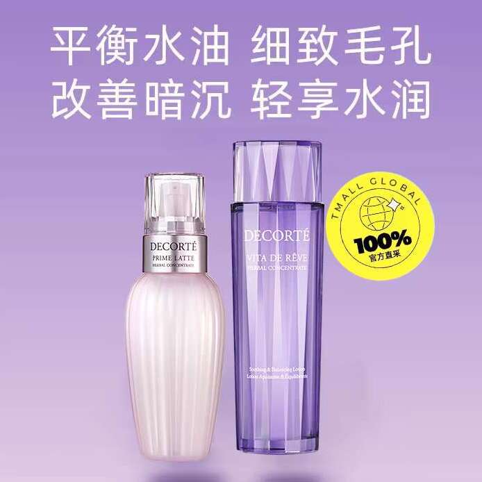 COSME DECORTE 黛珂 牛油果乳液紫蘇爽膚水水乳套裝