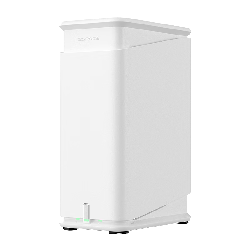 國補、plus會員：極空間 ZSpace 私有云Z2Pro 2盤位 NAS存儲 雪山白
