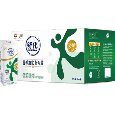 舒化無乳糖低脂牛奶220ml×24盒