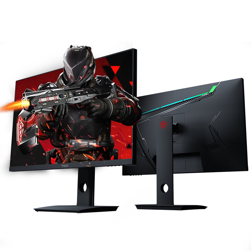 限地區、plus:天璣TGD 27英寸Fast IPS 2K 165Hz高刷 1msGTG HDR 旋轉升降家用滿血版游戲電競顯示器 F27G2SQK