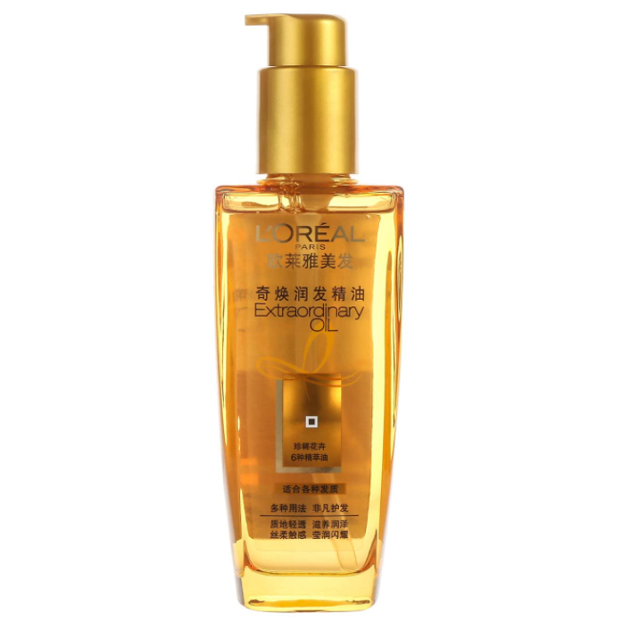 L'OREAL PARIS 奇煥潤發精油 小金瓶 100ml
