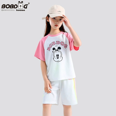 BOBDOG 兒童 運動休閑套裝(上衣+褲子)