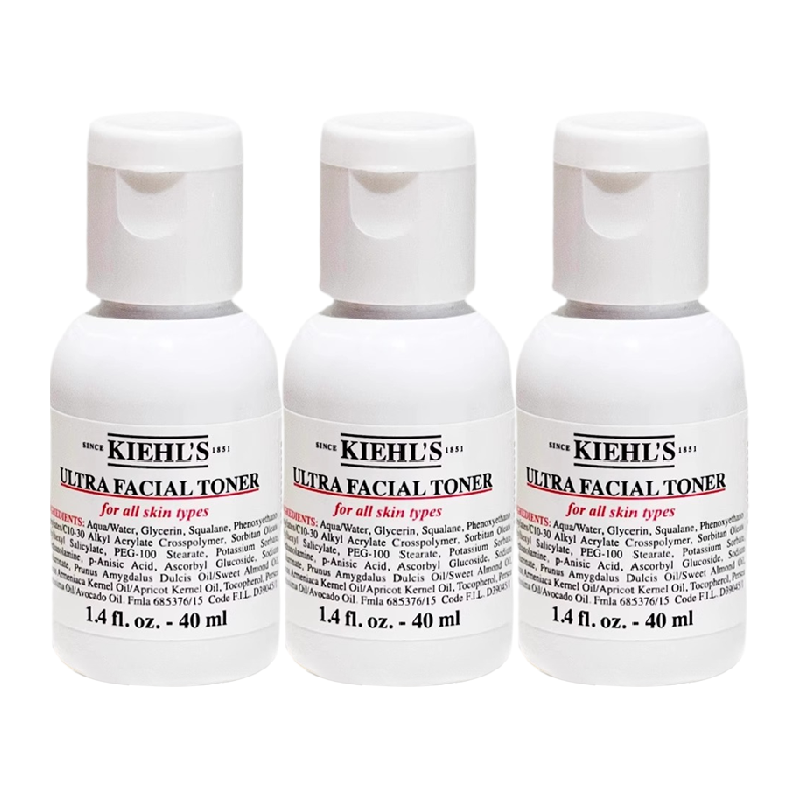 Kiehl's 科顏氏 高保濕爽膚水40ml*3